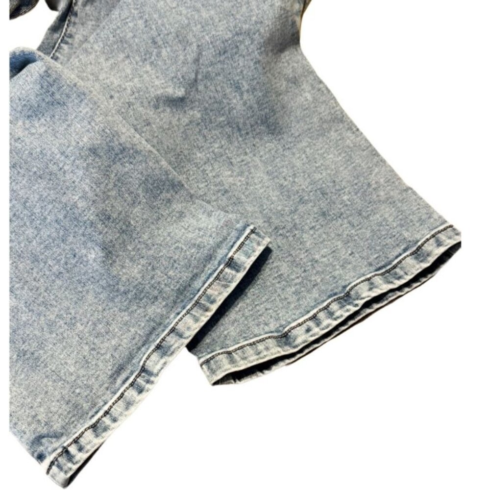 Rachel Roy Light Wash Flare Jeans Size 10 High Rise Bootcut Stretch Denim - Picture 7 of 7